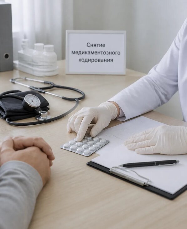 Снятие медикаментозного кодирования в Качканаре от 5127 р. | Медзона