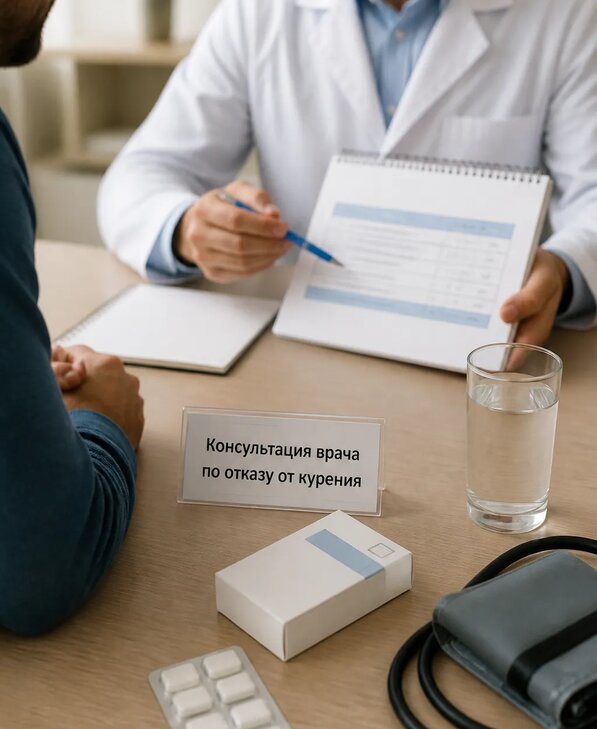 Консультация врача по отказу от курения для взрослых в Качканаре